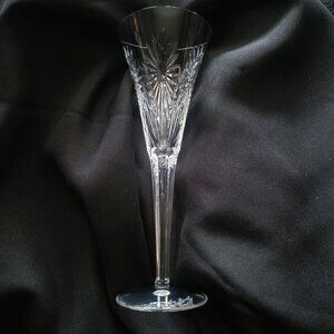 Waterford Millennium Series "Health" Champagne Flute Signed By J. Buckley